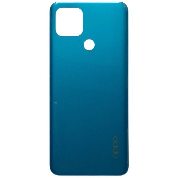 Задня кришка OPPO A15 | OPPO A15S | OPPO A35 blue (без скла камери) 53245 фото