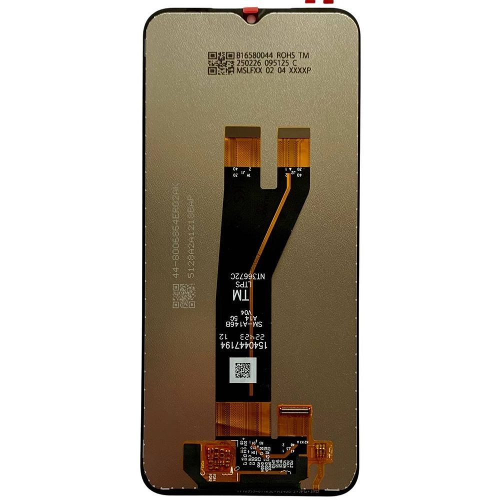 Дисплей для Samsung A146B Galaxy A14 5G 2023 (A146B A14 5G V04) з чорним тачскріном, Original (China) 1405331 фото