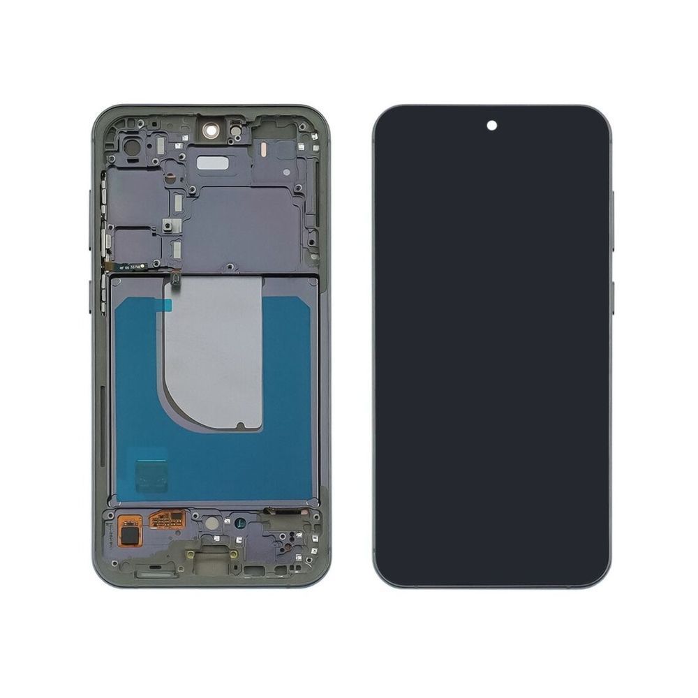 Дисплей для Samsung S711 Galaxy S23 FE (5G) (2023) з чорним тачскрином та сірою корпусною рамкою GH82-32854A Original 49371 фото