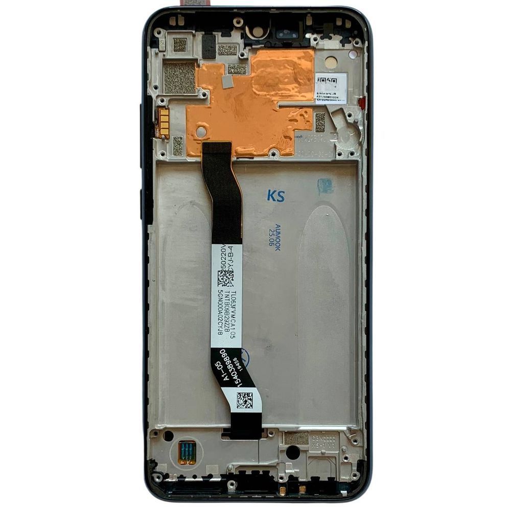 Дисплей для Xiaomi RedMi Note 8T з чорним тачскріном і чорною корпусною рамкою, Original (PRC) 746617 фото