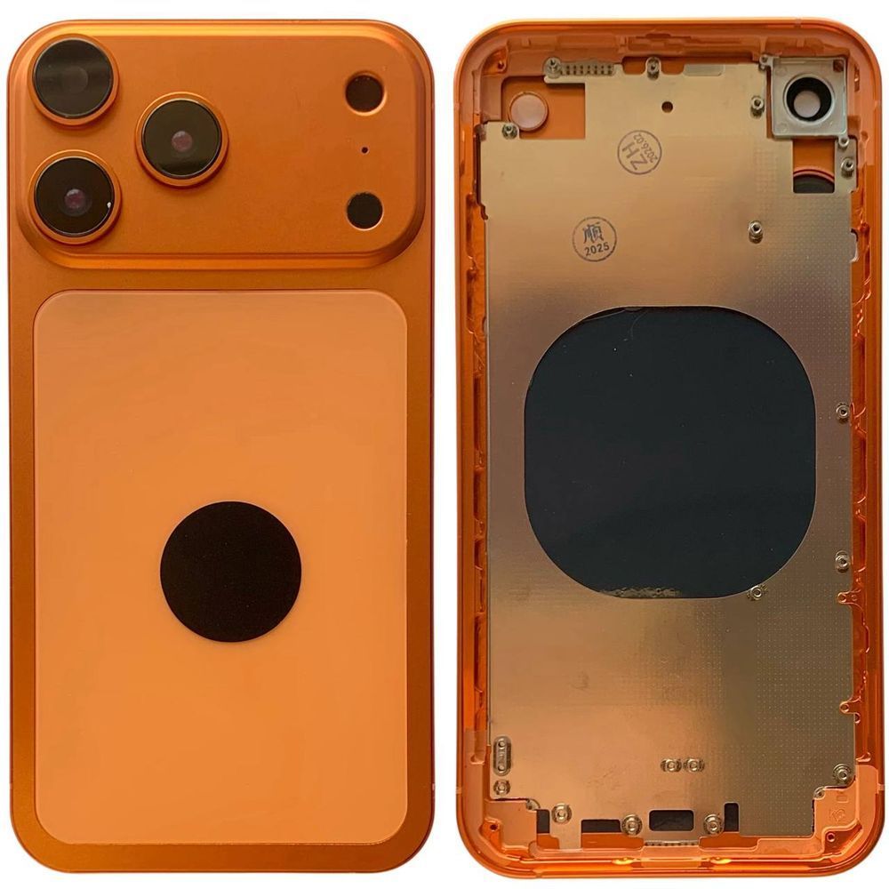 Корпус для iPhone XR в формі iPhone 17 Pro, orange 648250 фото