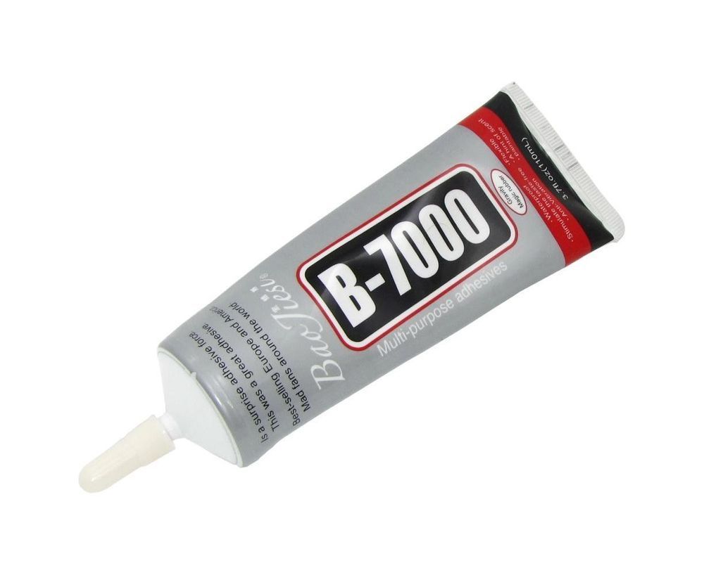 Клей силіконовий B-7000, 110ml, в тюбику з дозатором 8893 фото