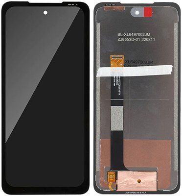 Дисплей для UMIDIGI Bison 2 | UMIDIGI Bison 2 Pro з чорним тачскріном, Original PRC 654676 фото