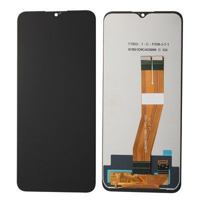Дисплей для Samsung A035G Galaxy A03 2022 (163х72mm) з чорним тачскріном, IPS 849135 фото