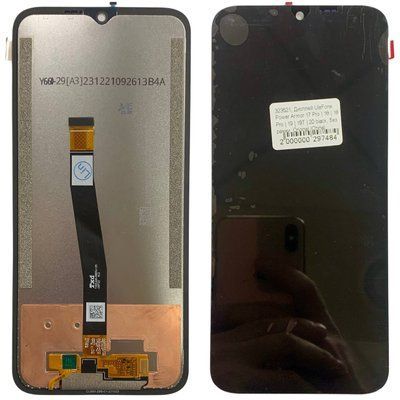 Дисплей для Ulefone Power Armor 20 з чорним тачскріном, Original PRC 244272_4 фото