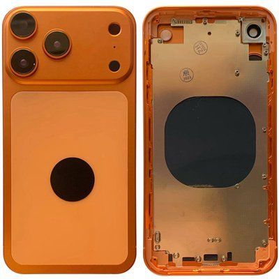 Корпус для iPhone XR в формі iPhone 17 Pro, orange 648250 фото