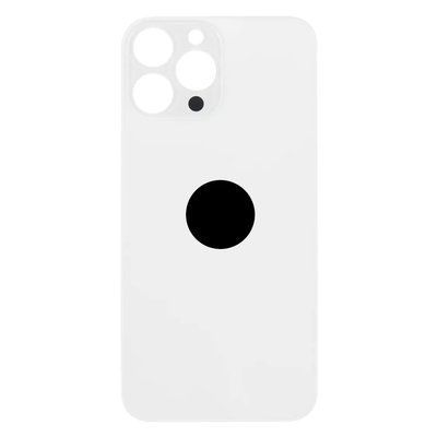 Задня кришка корпусу iPhone 13 Pro Max White (великий виріз під камеру), Original (China) 648083 фото