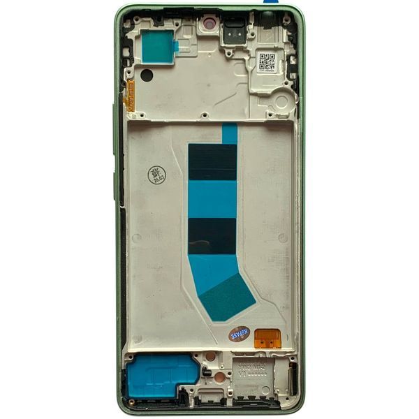 Дисплей для Xiaomi Redmi Note 13 4G з чорним тачскріном та зеленою корпусною рамкою, OLED 9860735 фото