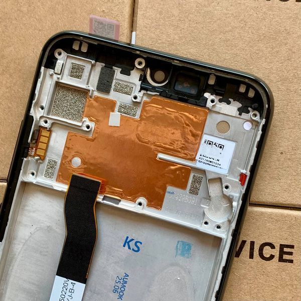 Дисплей для Xiaomi RedMi Note 8T з чорним тачскріном і чорною корпусною рамкою, Original (PRC) 746617 фото