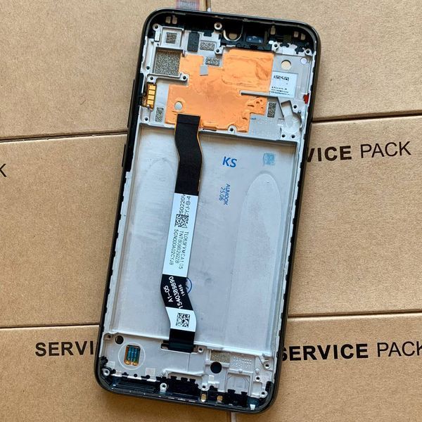 Дисплей для Xiaomi RedMi Note 8T з чорним тачскріном і чорною корпусною рамкою, Original (PRC) 746617 фото