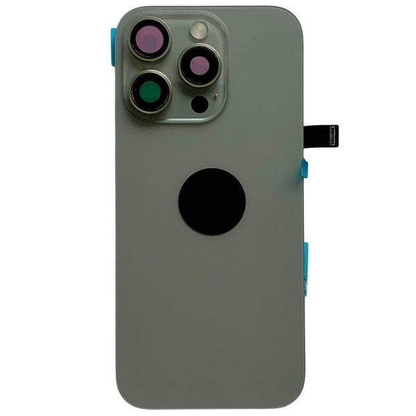 Задня кришка корпусу iPhone 16 Pro Gray (зі склом камери, MagSafe, NFC), Original (China) 561054 фото
