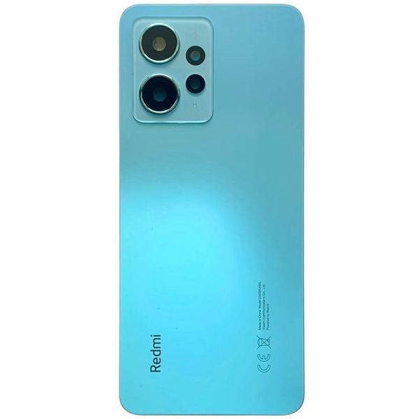 Задня кришка Xiaomi Redmi Note 12 4G blue (зі склом камери) 0712383 фото