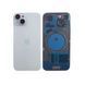 Задня кришка корпусу iPhone 15 Blue в зборі зі склом камери та магнітами 0202172 фото