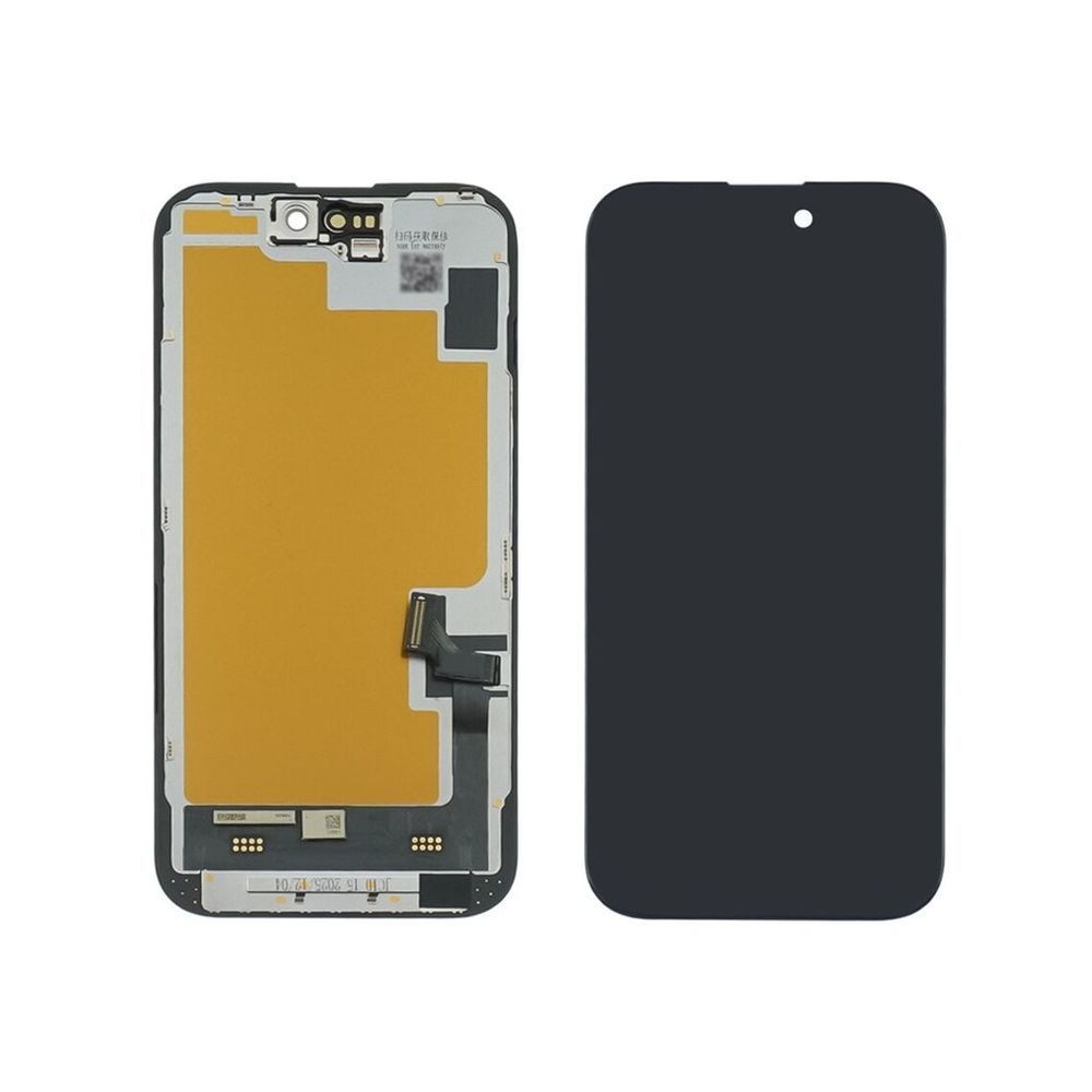 Дисплей для Apple iPhone 15 з чорним тачскрином 60Hz (без помилки) JCID-OLED 51259 фото