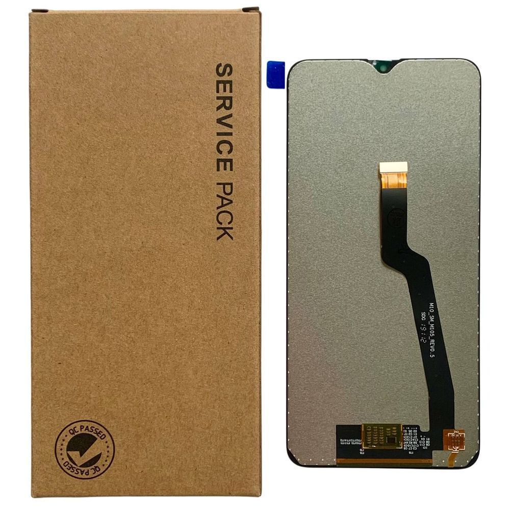 Дисплей для Samsung A105 Galaxy A10 2019 | M105 Galaxy M10 2019 з чорним тачскріном, Original (China) 1119638 фото