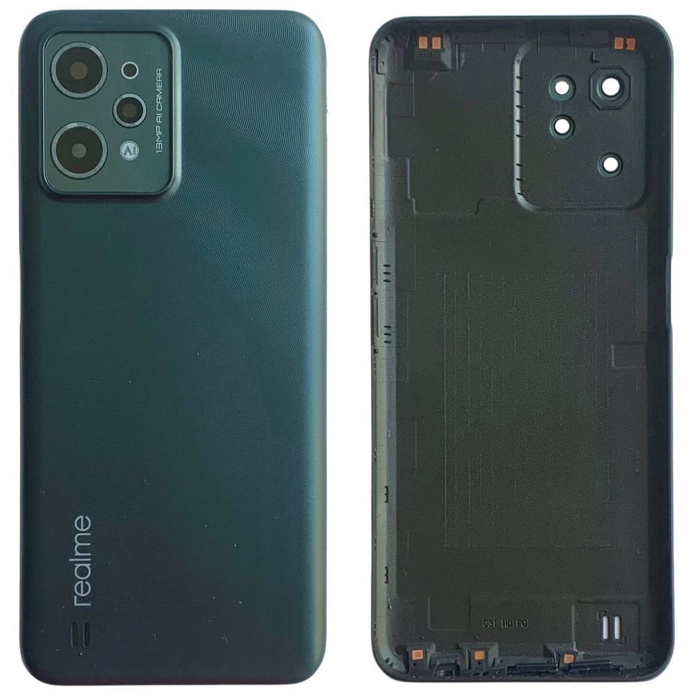 Задня кришка Realme C31 black (без скла камери) 10725 фото