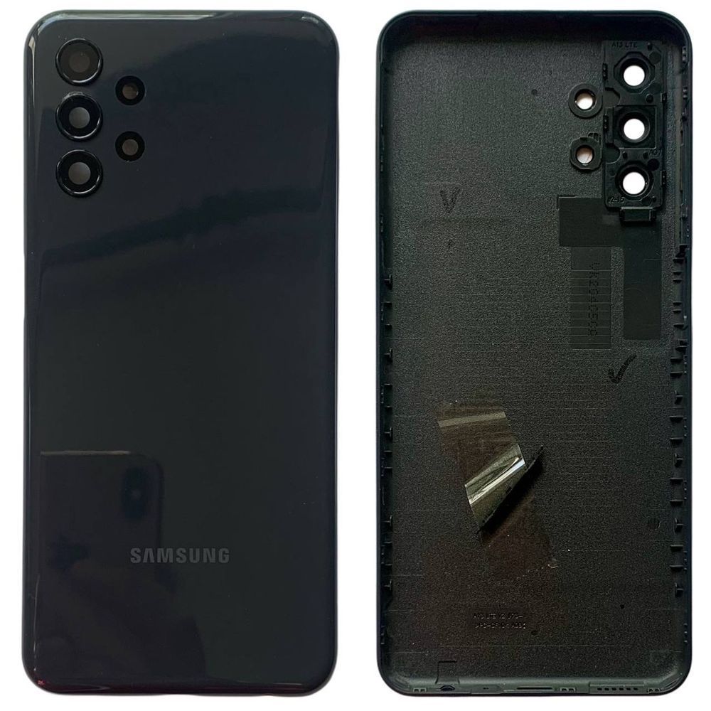 Задня кришка Samsung A135 | A137 Galaxy A13 2022 black (зі склом камери) 6052 фото