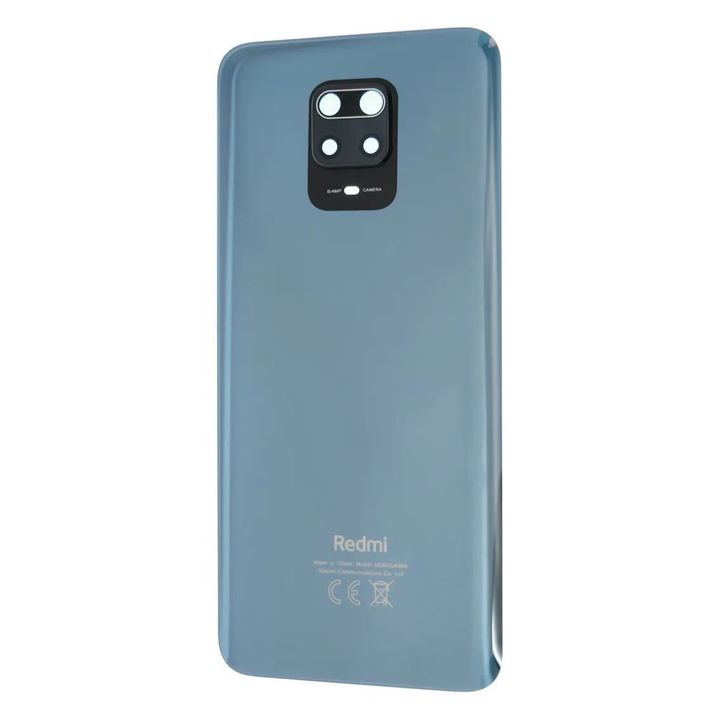 Задня кришка Xiaomi Redmi Note 9 Pro gray (зі склом камери) 0712371 фото