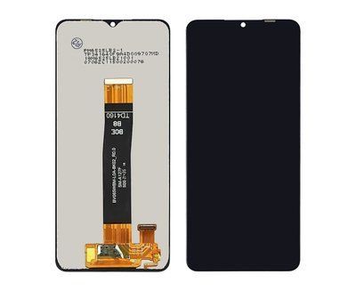 Дисплей для Samsung A127F Galaxy A12S (2021) з чорним тачскріном IPS 40532 фото