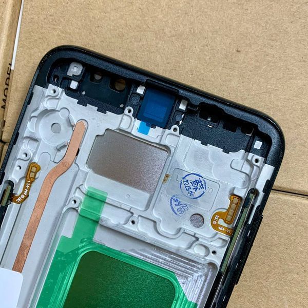 Дисплей для Samsung G955 Galaxy S8 Plus з чорним тачскріном та корпусною рамкою, IPS (дисплей не заокруглений) 042943 фото