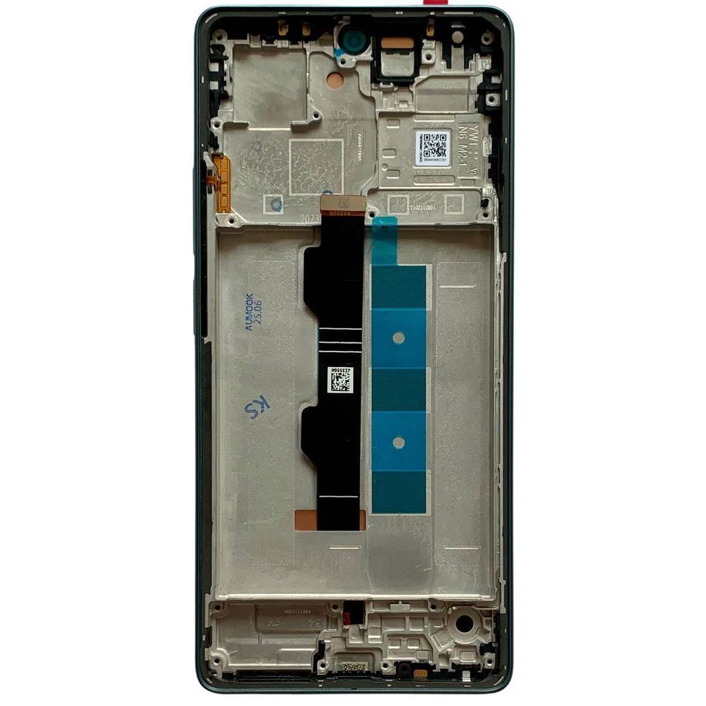 Дисплей для Xiaomi Redmi Note 13 Pro 4G (23117RA68G) з чорним тачскріном та зеленою корпусною рамкою, OLED 9860757_1 фото