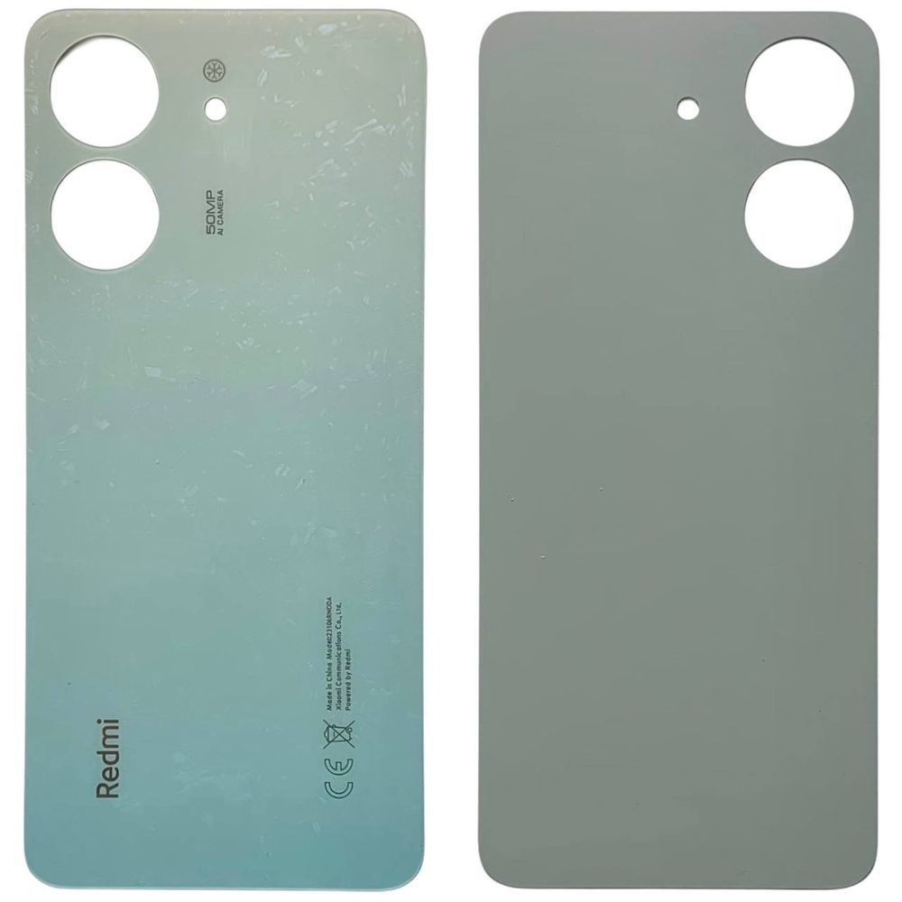 Задня кришка Xiaomi Redmi 13C 4G white (без скла камери) 0712389 фото