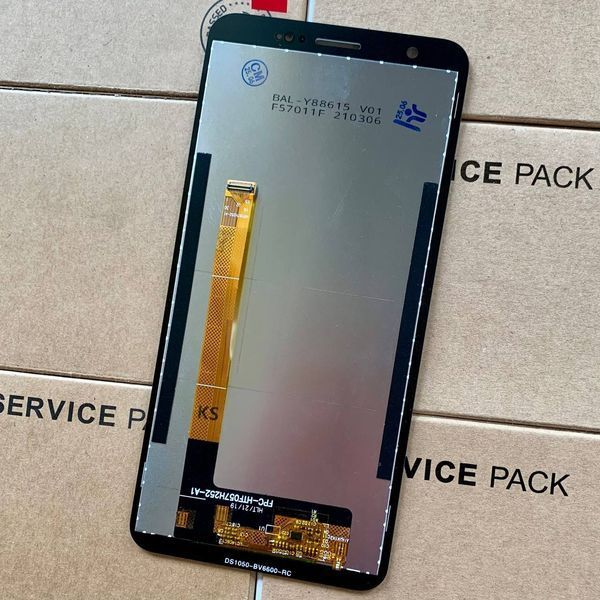 Дисплей для Blackview BV6600 | Blackview BV6600 Pro | Blackview BV6600E з чорним тачскріном, Original (China) 237839 фото