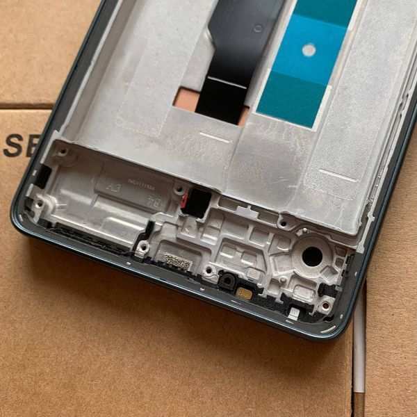 Дисплей для Xiaomi Redmi Note 13 Pro 4G (23117RA68G) з чорним тачскріном та зеленою корпусною рамкою, OLED 9860757_1 фото