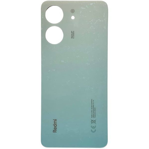 Задня кришка Xiaomi Redmi 13C 4G white (без скла камери) 0712389 фото
