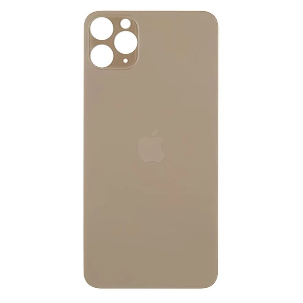 Задня кришка корпусу iPhone 11 Pro Max Gold (великий виріз під камеру), Original (China) 150966 фото