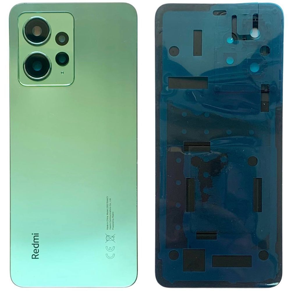 Задня кришка Xiaomi Redmi Note 12 4G green (зі склом камери) 0712382 фото