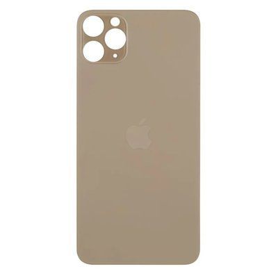 Задня кришка корпусу iPhone 11 Pro Max Gold (великий виріз під камеру), Original (China) 150966 фото