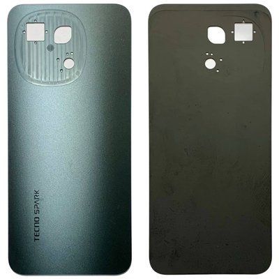 Задня кришка Tecno Spark Go 1 black (без скла камери) 097625 фото