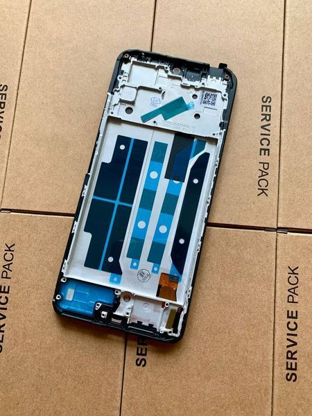 Дисплей для Xiaomi Redmi Note 11 Pro 5G (21091116I, 2201116SG) з чорним тачскріном і корпусною рамкою, OLED 9860636_2 фото