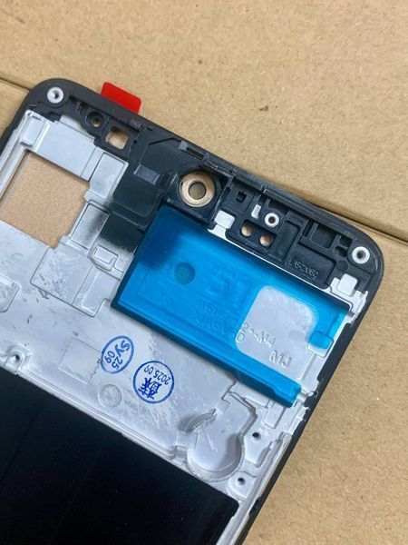 Дисплей для Samsung A515 Galaxy A51 (2020) з чорним тачскріном і корпусною рамкою, INCELL 1405275 фото