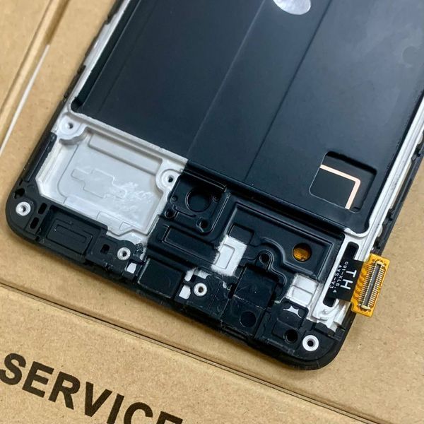 Дисплей для Samsung A515 Galaxy A51 (2020) з чорним тачскріном і корпусною рамкою, INCELL 1405275 фото