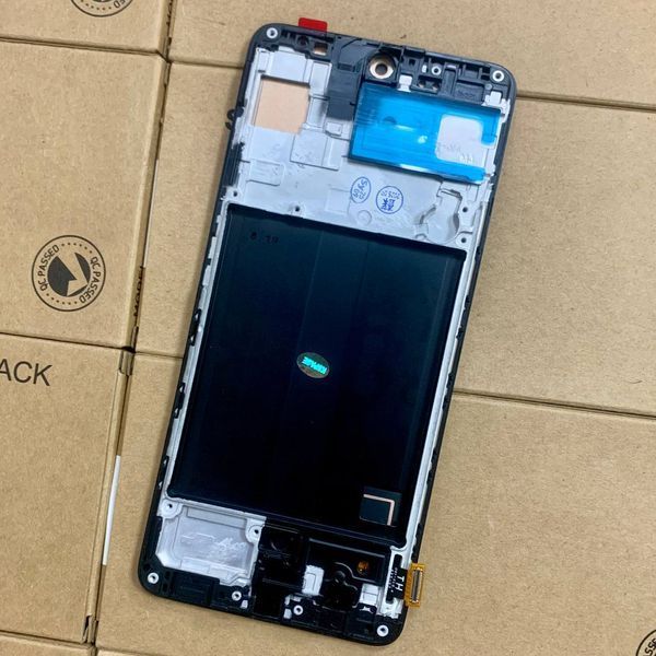 Дисплей для Samsung A515 Galaxy A51 (2020) з чорним тачскріном і корпусною рамкою, INCELL 1405275 фото