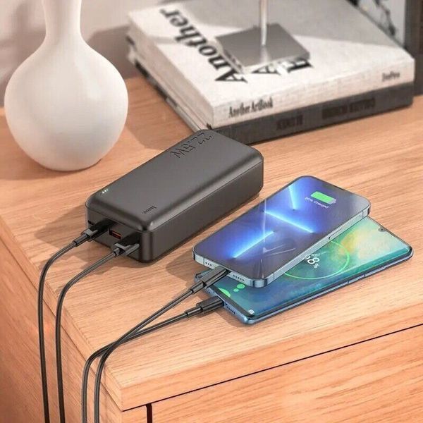 Power Bank Hoco J101B Astute 22.5W 30000 mAh black 25675 фото