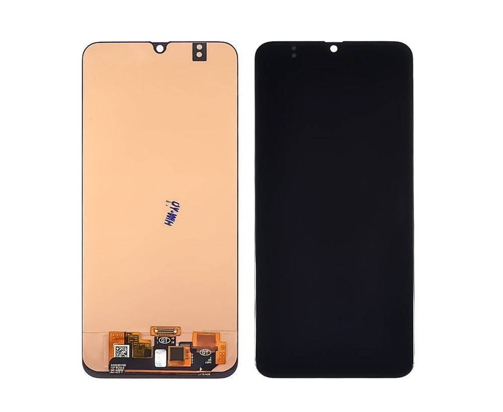 Дисплей для Samsung M215/ M305/ M307/ M315 Galaxy M21/ M30/ M30S/ M31 з чорним тачскріном, OLED 34442 фото