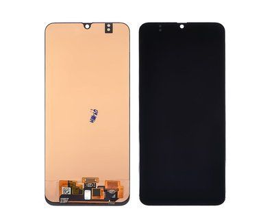 Дисплей для Samsung M215/ M305/ M307/ M315 Galaxy M21/ M30/ M30S/ M31 з чорним тачскріном, OLED 34442 фото