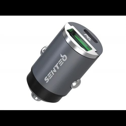 АЗП SENTEO Q-01 USB + USB-C PD/QC 20W 3A 1011812545 фото