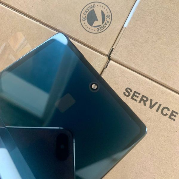Дисплей для Google Pixel 7A з чорним тачскріном, Original Refurbished 1090088 фото