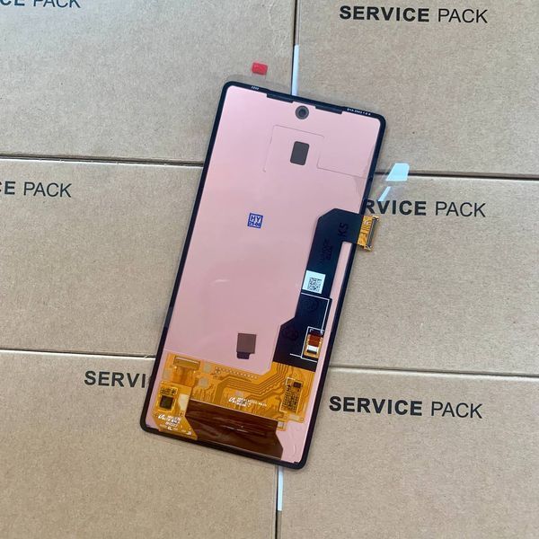 Дисплей для Google Pixel 7A з чорним тачскріном, Original Refurbished 1090088 фото