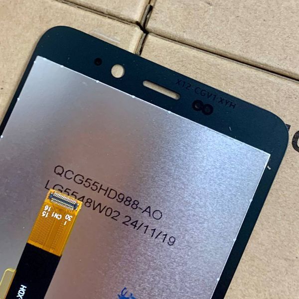 Дисплей для UleFone Armor X12 Pro з чорним тачскріном, Original (China) 323531 фото