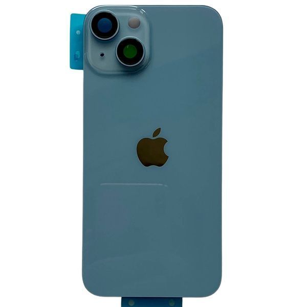 Задня кришка корпусу iPhone 14 Blue (зі склом камери, MagSafe), Original (China) 648173 фото
