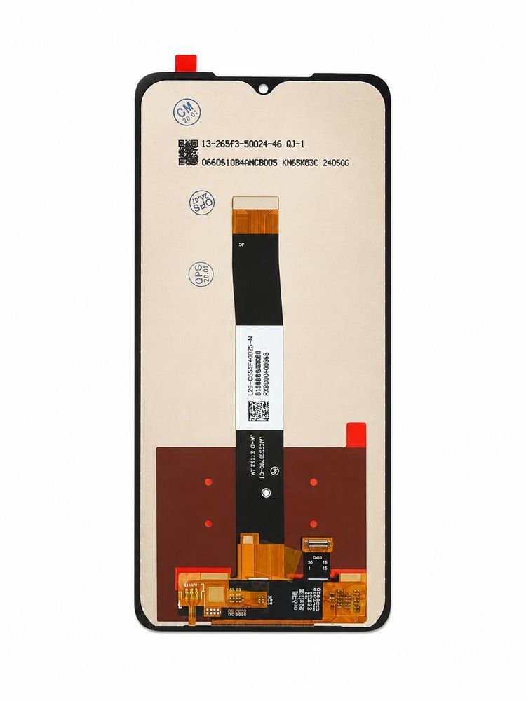 Дисплей для UMIDIGI Bison X10 | UMIDIGI Bison X10 Pro з чорним тачскріном, Original Self Welded 108187 фото