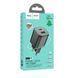 МЗП 2Port Hoco N41 USB+USB-C PD 20W black 37977 фото