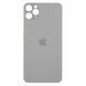 Задня кришка корпусу iPhone 11 Pro Max Silver (великий виріз під камеру), Original (China) 150968 фото