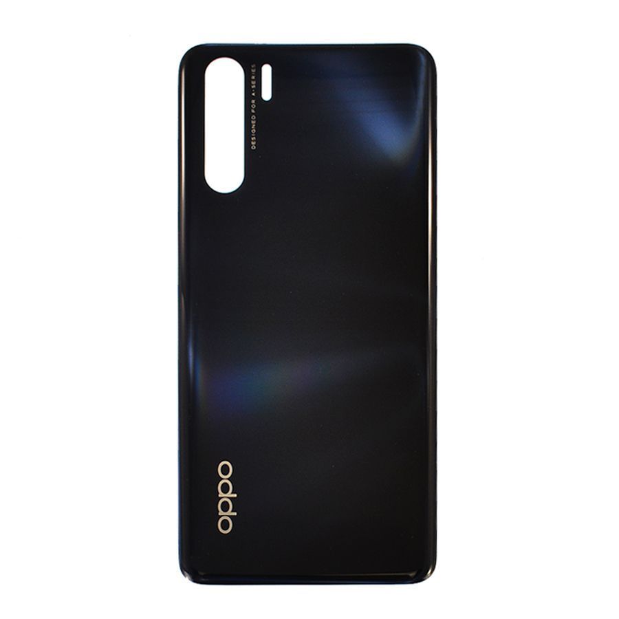 Задня кришка OPPO A91 black (без скла камери) 8058 фото