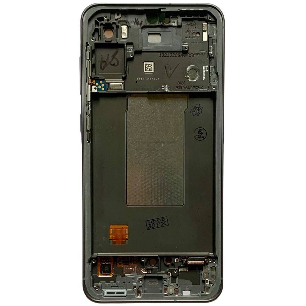 Дисплей для Samsung A566 Galaxy A56 5G 2025 з чорним тачскріном та корпусною рамкою, Original (China) 83329 фото